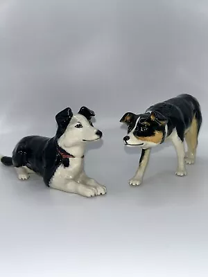 BESWICK RARE “JESS & KATE” Border Collies Limited Edition Of 100 Pairs Perfect • £65