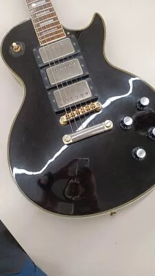 EPIPHONE LES PAUL CUSTOM BLACK BEAUTY Electric Guitar #27439 • $1053