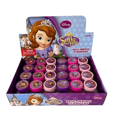 24ct SOFIA  The First Stamps Self-ink Toy Party Supply In A GIFT BOX • $13.95