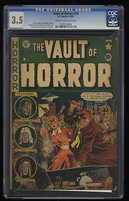 Vault Of Horror #20 CGC VG- 3.5 Classic EC Comics! EC 1951 • $309