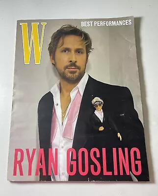 BRAND NEW W Magazine Volume 1 2024 Ryan Gosling Best Performances Issue • $12