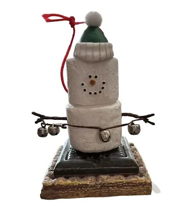 The Original S’mores Midwest Snowman Christmas Ornament Jingle Bells Decorating • $12.99