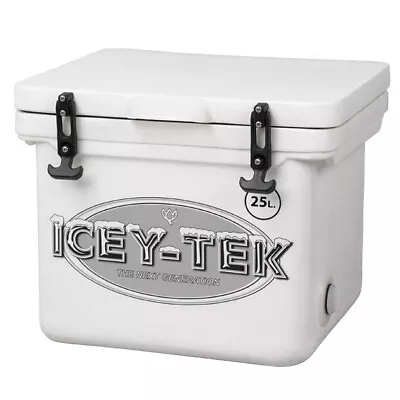 Icey-Tek Cube Chilly Bin Cooler White 25L • $194.25