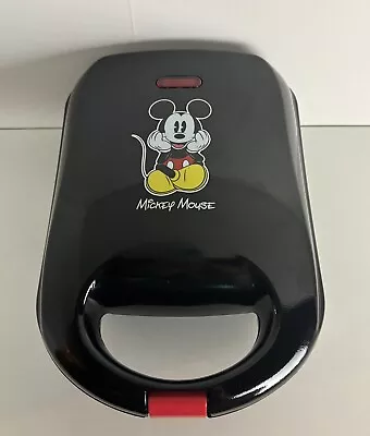 Disney Mickey Mouse Waffle Maker Non Stick Pan TESTED  DCM-9 • $11.99