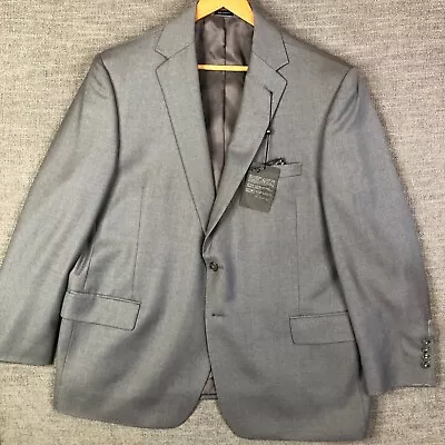 New! Joe Joseph Abboud Jacket 44S Short Gray Wool Blazer Suit Sport Coat • $41.99