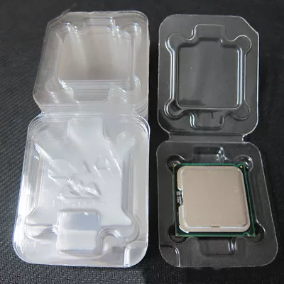 10x CPU Case Holder Tray Box Protection For Intel Socket 478 775 1150 1155 1156 • $4.17