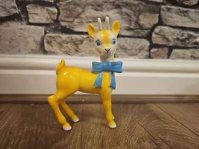 🌟Rare Vintage Ceramic Babycham Deer/fawn/bambi Height 6ins 1981?🌟 • £32.50