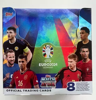 36 Packs New & Sealed Full Box - UEFA Euro 2024 Match Attax • £48
