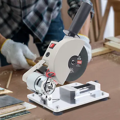 Mini Table Saw 4in 0-45° Miter Saw Portable Small Hobby Chop Saw Cutting Machine • $99.75