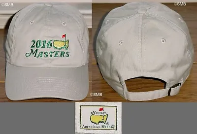 Vintage 2016 Masters Golf Tournament Golfers Hat • $15.99