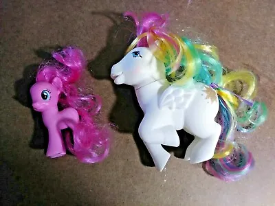 Lot Of 2 Hasbro Brand My Little Pony Horses 2017 STARSHINE & 2015 PINKIE PIE • $10