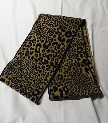 MICHAEL KORS Animal Print Scarf - Leopard - Loop Scarf - 76 In. - Exc. Preowned • $8