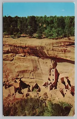 Mesa Verde Park Colorado~Square Tower House~Vintage Postcard • $1.60