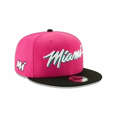 Miami Heat Vice New Era 9FIFTY NBA Earned Edition Snapback Cap South Beach Hat • $39.99