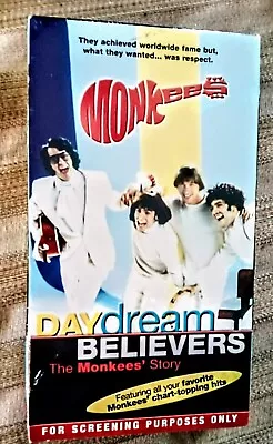  The Monkees' Story - Daydream Believers  New & Sealed VHS Screening Copy Full • $6.50