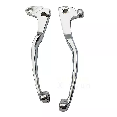 Clutch & Hand Brake Lever Kit Chrome For 88-07 Yamaha Virago XV 250 88-97 XV 750 • $16.99