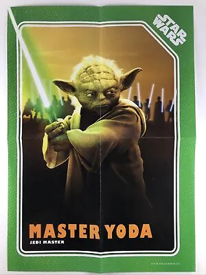 Star Wars Master Jedi Yoda Poster 14.5 X20.5  Preparer To Battle! • $16.99