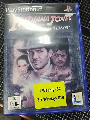 $99.55 • Buy Indiana Jones & The Emperors Tomb (Playstation 2 PS2)