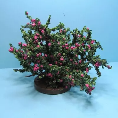 Dollhouse Miniature Outdoor Large Blooming Rose Bush In Hot Pink CARBLHP • $16.19