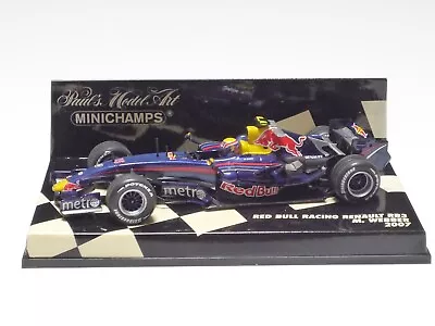 Minichamps 1:43 Red Bull Racing Renault Rb3 M. Webber 2007 • $43.50