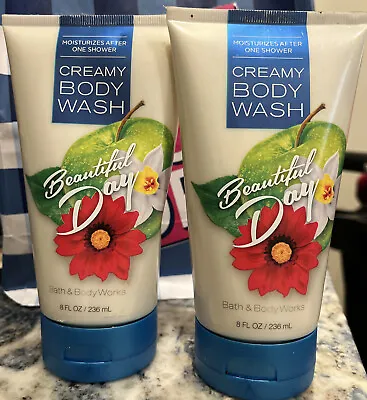 $20 • Buy Bath & Body Works Beautiful Day Creamy Body Wash (8 Oz) X 2
