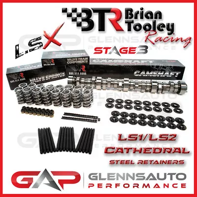 Brian Tooley Racing (BTR) Stage 3 LS1/LS2/LS6 Cam Kit - Camaro/Corvette/GTO • $722.62