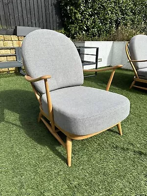 Ercol Armchair 203 Blonde Authentic Retro Mid-Century • £180