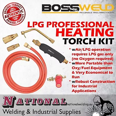 LPG Professional Heating Torch Kit Bossweld 486002 • $220