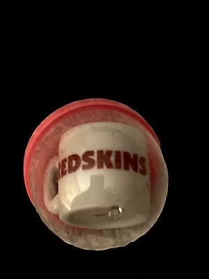 NFL Football Mini Miniature Coffee Mug Team Logo Washington Redskins In Plastic • $8.79