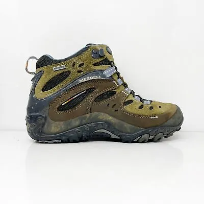 Merrell Womens Chameleon Arc Mid J87658 Brown Waterproof Hiking Boot Size 6 • $31.98