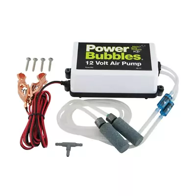 Marine Metal B-15 Power Bubbles Air Pump 12V DC 360 GPH For 10-25 Gallon • $74