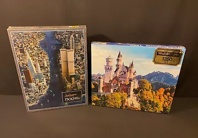 Lot Of 2 New Jigsaw Puzzles 1200 Piece /1500 Pieces Just Imagine Waddingtons • $14.99