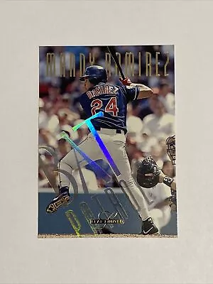 Manny Ramirez 1995 Leaf Limited Bat Patrol Card #7 Indians MLB • $1.69