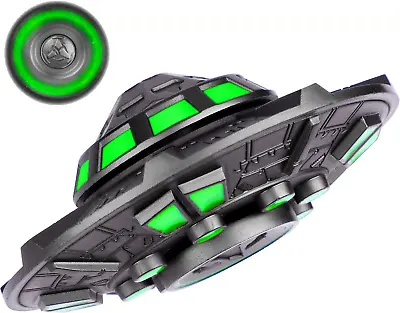 Spaceship Fidget Spinners Metal Alloy UFO Model Finger Hand Spinner Fidget Toy • £15.07