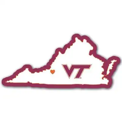 Virginia Tech Hokies Home State Decal • $4.99