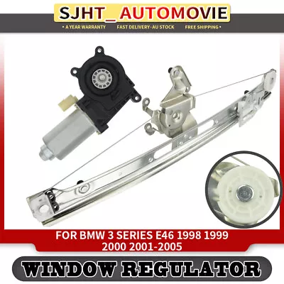 Window Regulator With Motor For BMW E46 1999-2005 318i 325i 328i 330i Rear Left • $83.50