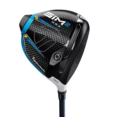 Left-Hand TaylorMade SIM2 MAX 10.5* Driver Reg. Mitsu. KuroKage SLVR. 5 Gen 60 • $189.99