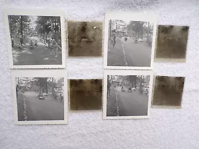 (4) BOYS IN LOCAL SOAP BOX DERBY Vintage 1950'S Photo Photograph/negatives • $12.95