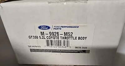 Ford Performance Parts M-9926-M52 2015-2016 MUSTANG GT350 THROTTLE BODY 87MM • $175