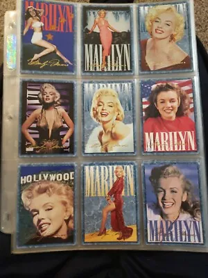 Marilyn Monroe Trading Cards- 1993 Sports Time  Entire Set 1-100 All In Sleeves • $27.99