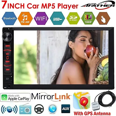 $137.48 • Buy Android GPS MP5 Estéreo Para Automóvil 2Din 7  Radio FM AM Bluetooth Mirrorlink