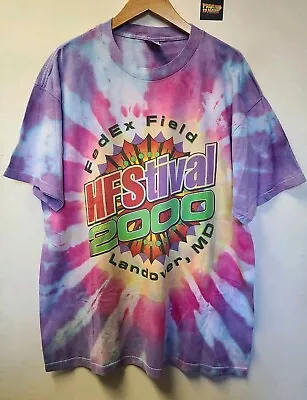 Vtg HFSTIVAL 2000 Concert T Shirt XL Tie Dye Cypress Hill Stone Temple Pilots • $119.99