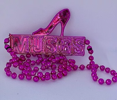 Krewe Of Muses Mardi Gras New Orleans Shoe Bead 2024 New! • $7