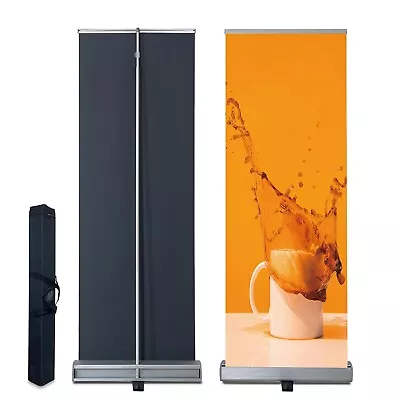 24 X72-80  1 UNIT Heavy-Duty  Retractabel Banner Stand Trade Show Display Stand • $47.99