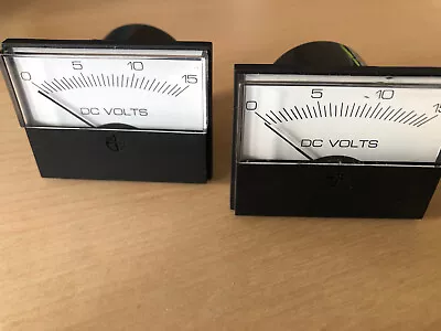 Pair Of Modutec Volt Meters Measure 0 To 15 DC Volts • $20