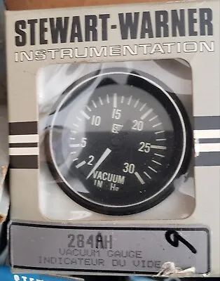 $88 • Buy Stewart Warner 284ah Vacuum Guage 