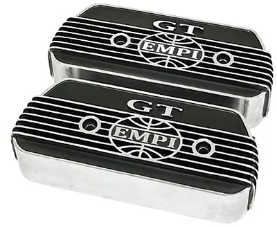 $140.95 • Buy Empi 8854 Empi Gt Bolt On Alum Valve Covers Vw Buggy Bug Thing Ghia Engine Parts