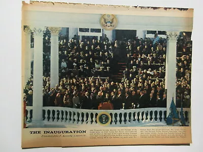 New York Sunday News Picture Magazine 1961 John F Kennedy Inauguration • $12.99