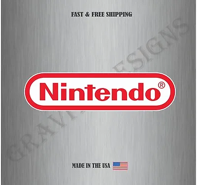 Nintendo Video Game Vinyl Decal Sticker Car Truck Bumper Wall Water Resistant • $42.09