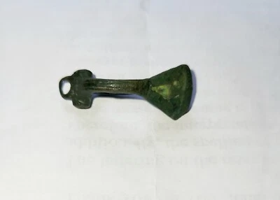 £15 • Buy SCAA.00408. Roman Bronze Fantail Broach 2nd - 3rd C.